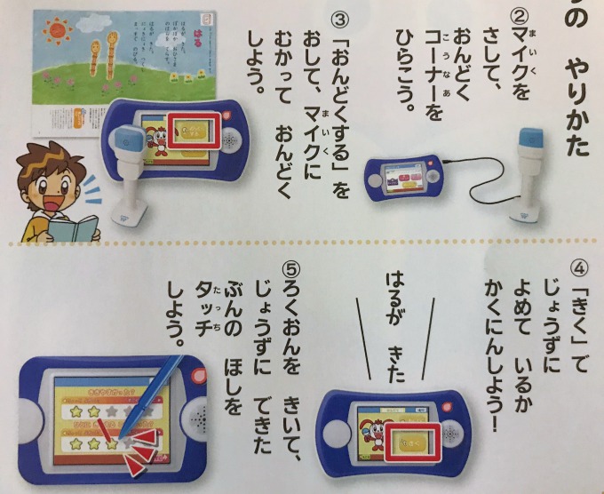 進研ゼミ チャレンジ1年生 4月号が届いたよ。電子図書館まなび