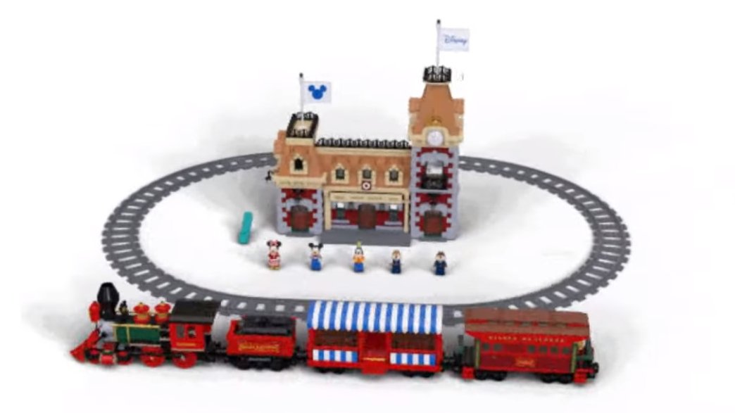 レゴから ディズニートレインと駅 が登場するよ 新米パパの子育てエブリデイ