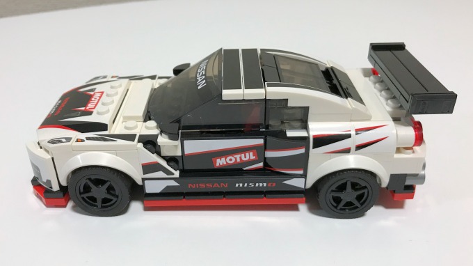 レゴ スピードチャンピオン 日産 GT-R ニスモ 76896 を組み立てて遊ん