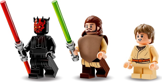 スター・ウォーズ 辛 オビワン+ダースモール&シススピーダーx2 