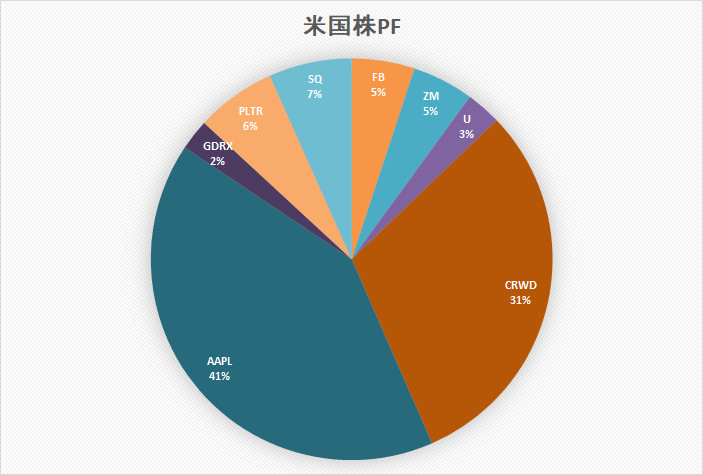 米国株ポートフォリオ