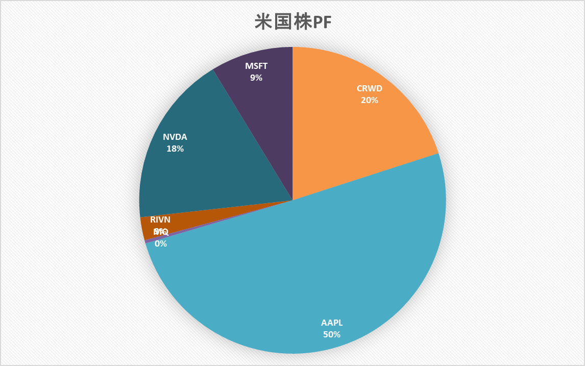 米国株　ポートフォリオ　資産形成