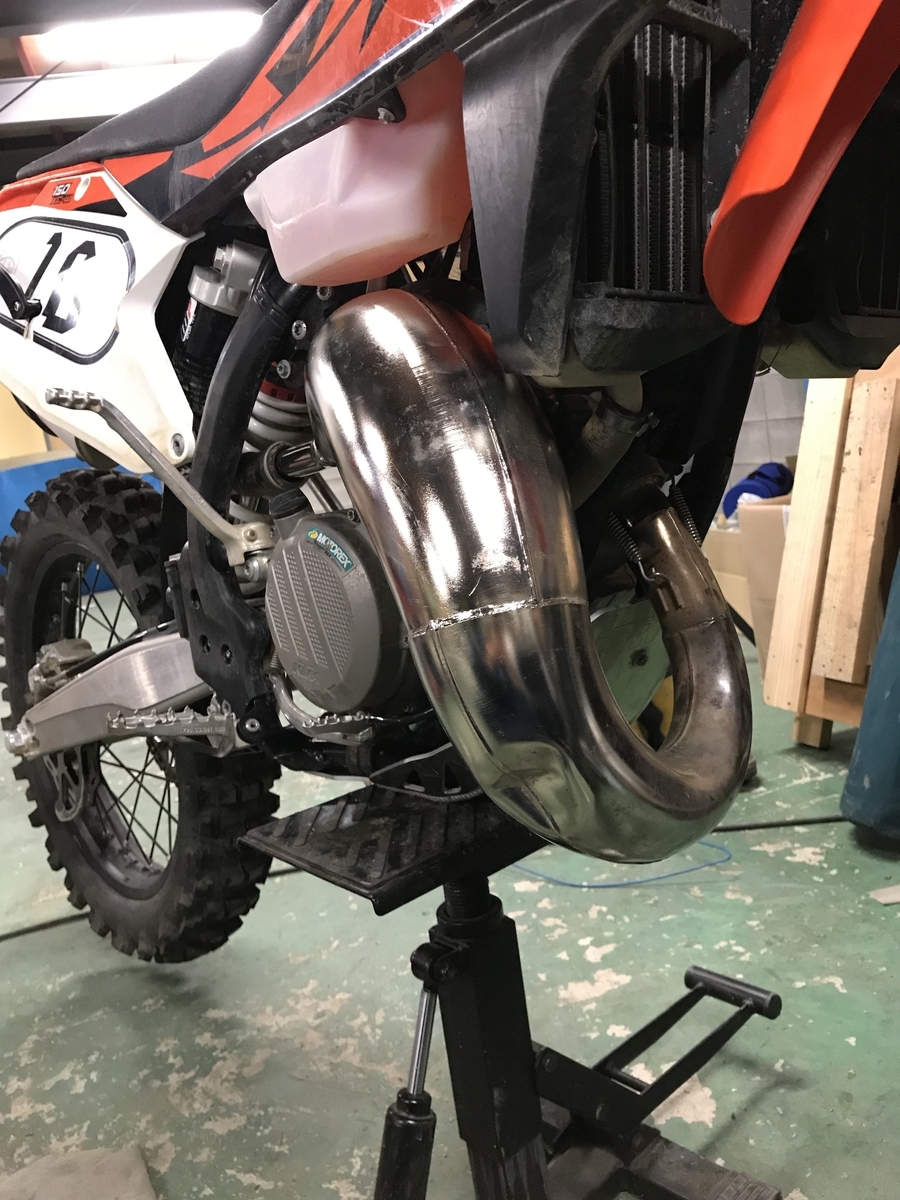 KTM 150XC-W 2017年式　3本セットマフラー KTM 150XC-W 2017年式 3本セットマフラー KTM 150XC-W 2017年式