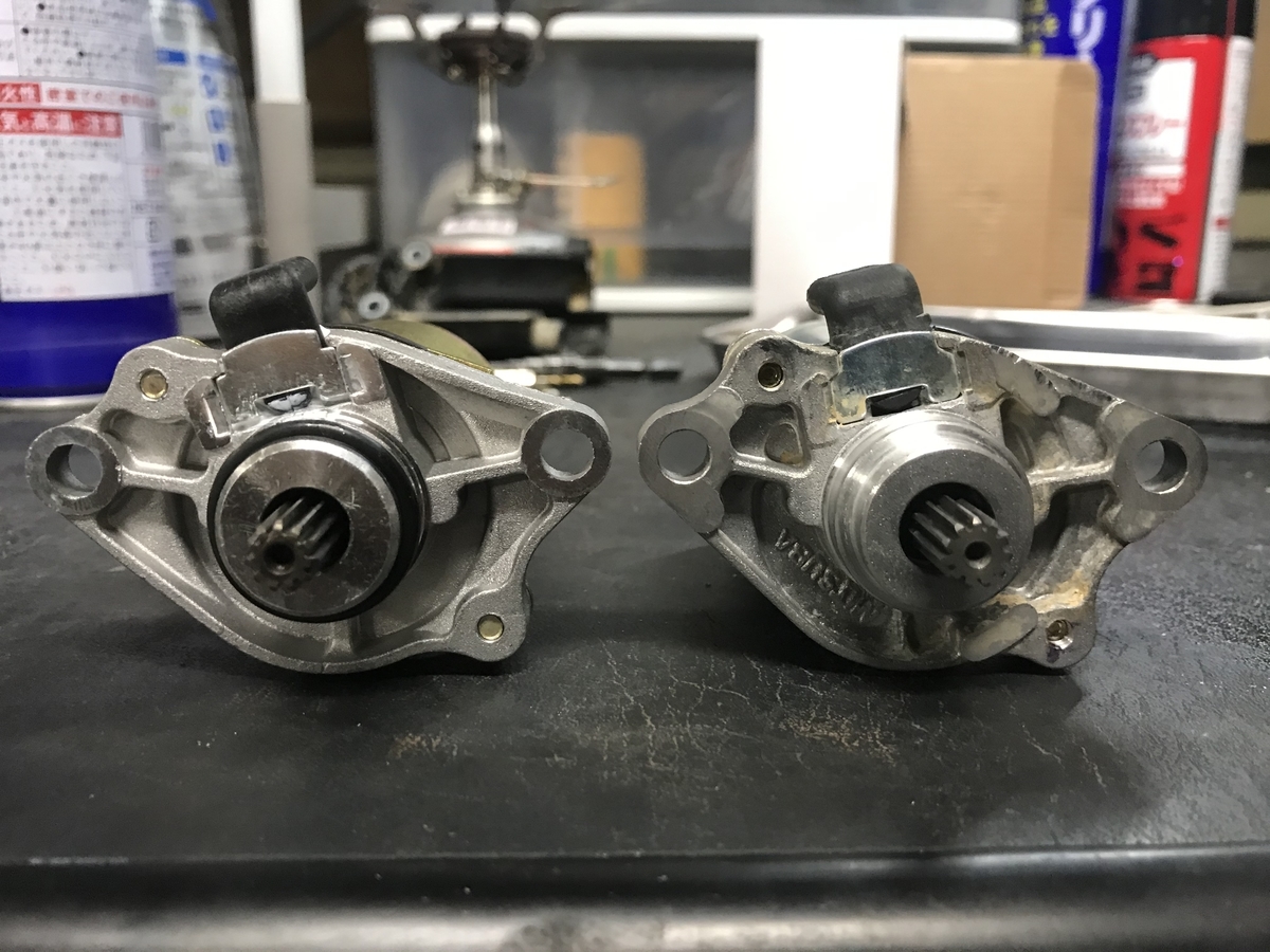 150XC-W セルモーター交換・流用 - 初心者オフローダーのブログ 150XC-W セルモーター交換・流用 - 初心者オフローダーのブログ