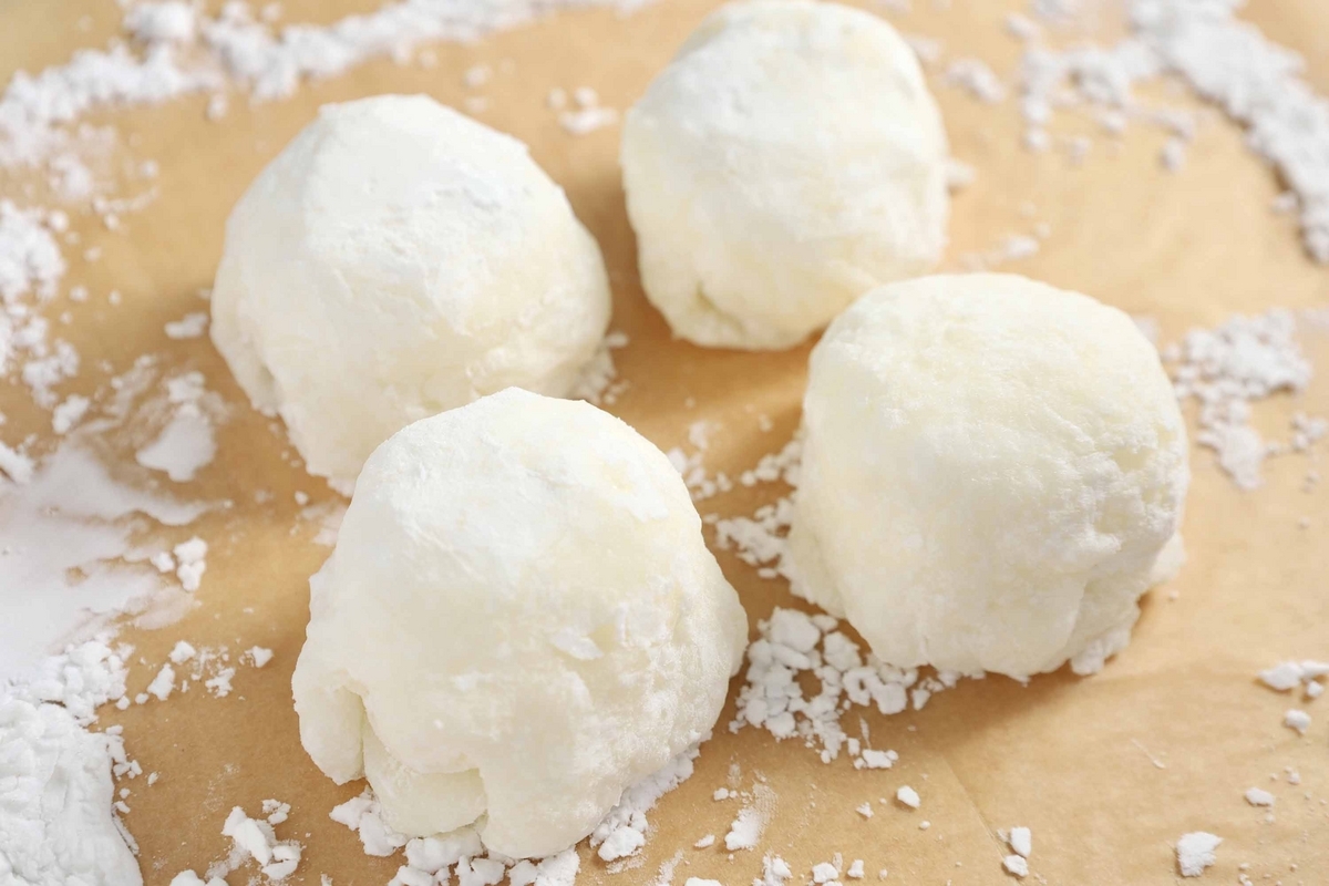 余った黒豆でも！レンジで簡単～「生クリーム黒豆大福」 - BOKU