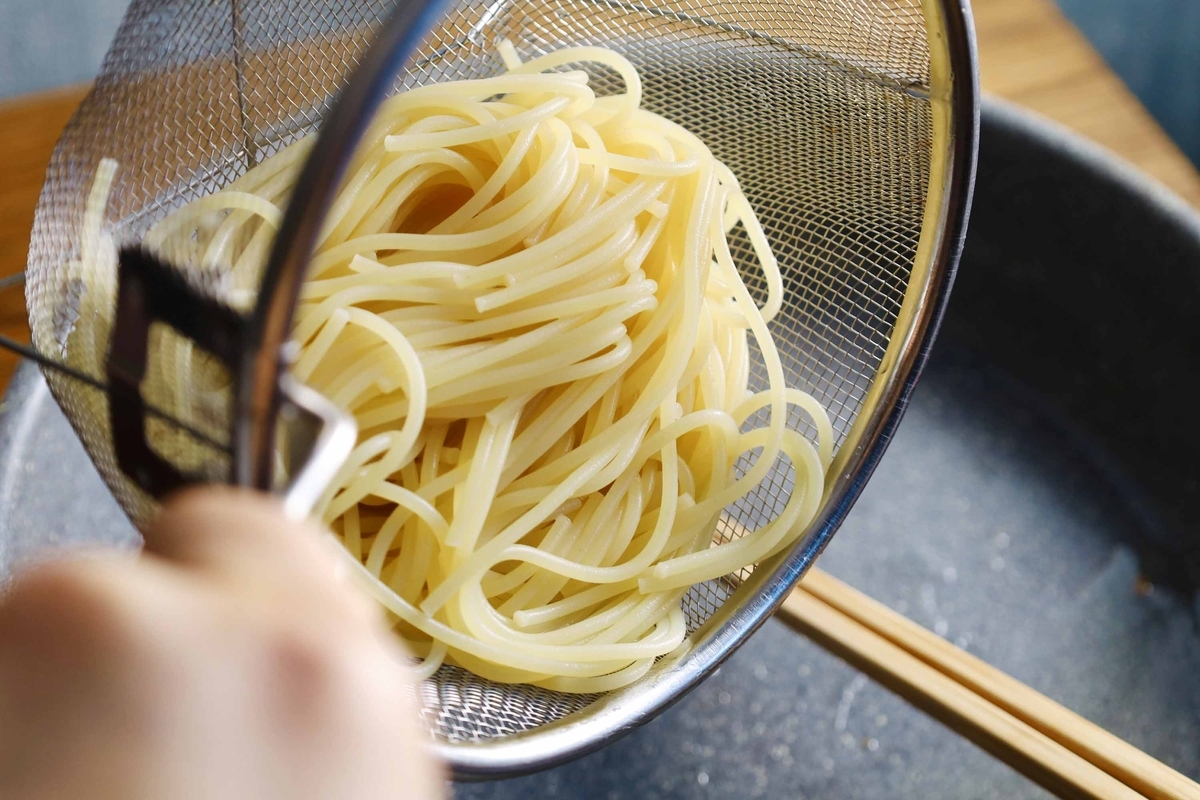 トマトじゅわっと！【だしペペロンチーノ】／ムラの美学 - BOKU