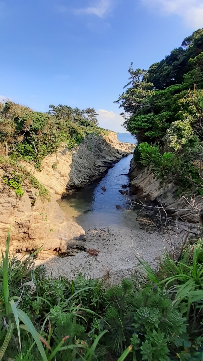 梅雨の合間に 荒崎海岸へ 僕のオートバイ 三浦半島の風