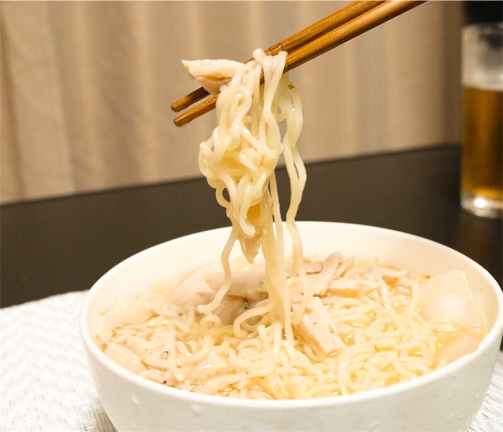 サッポロ一番塩冷やし塩ラーメン