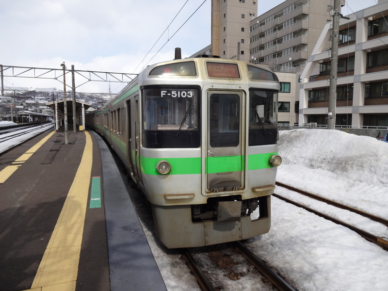 JR北海道721系@小樽駅