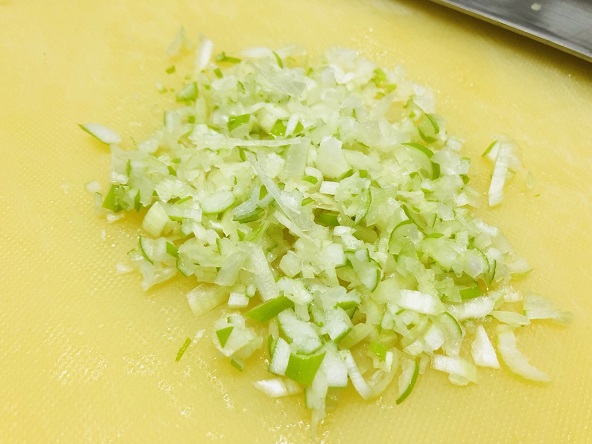 ねぎのみじん切り