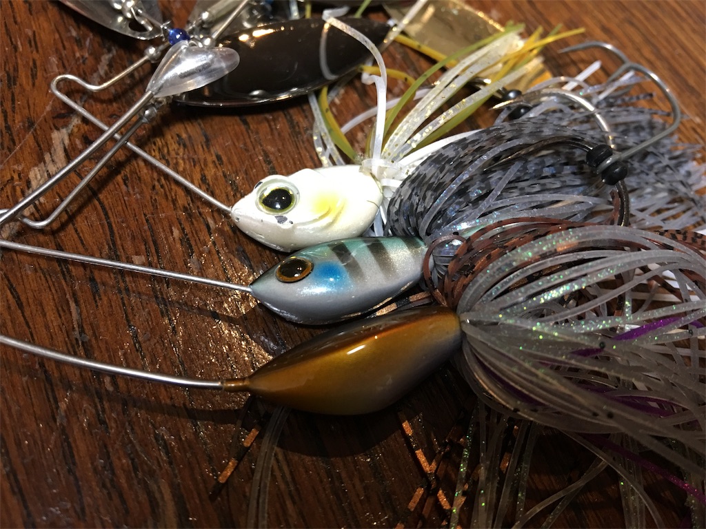 欠かせないスピナーベイト3つ ブレードマスター ハイピッチャー D Spiker Bassbond 淀川 琵琶湖
