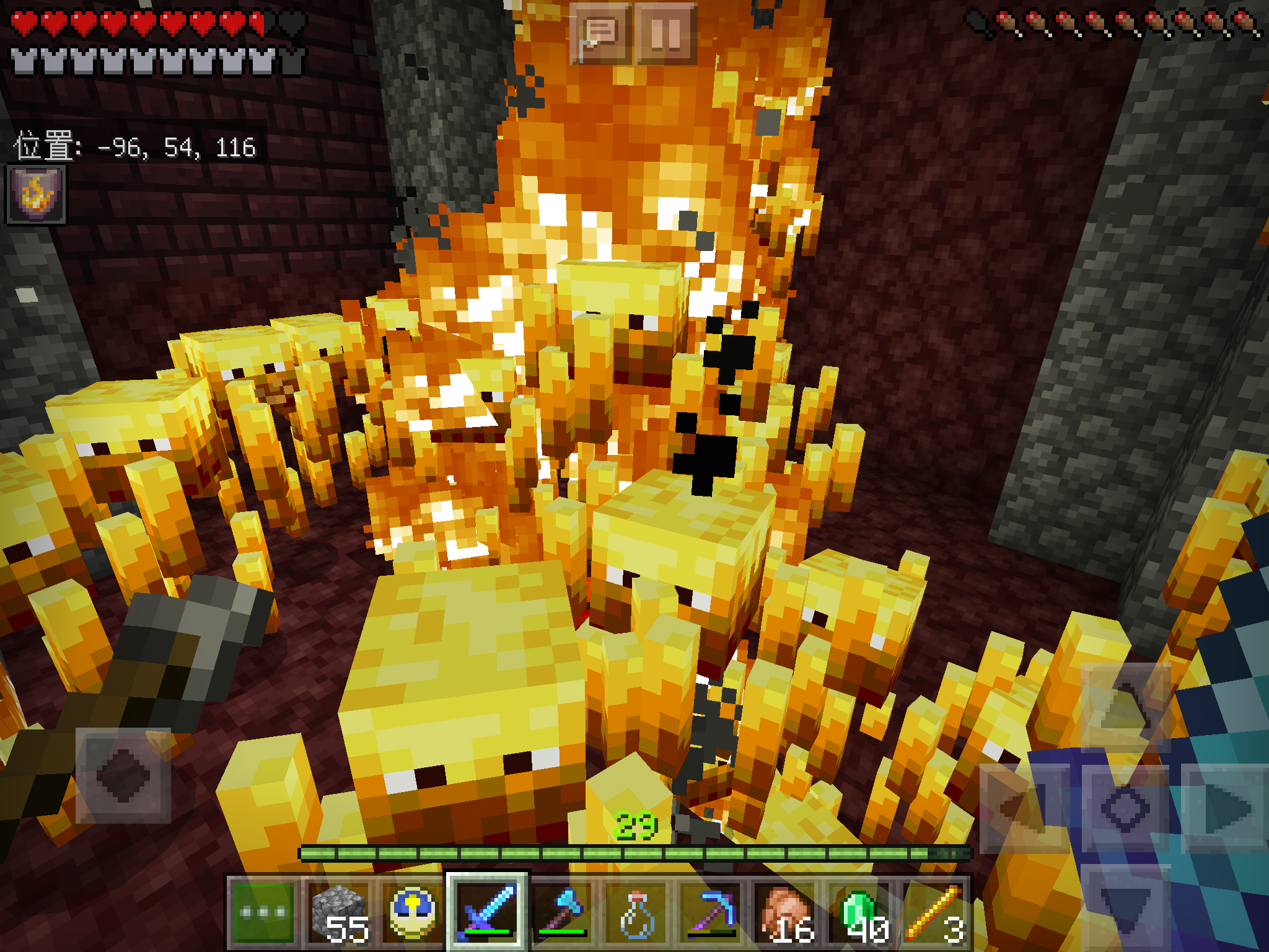 凡人のサバイバル日記24 ブレイズトラップの工事 凡人ゲーマーのマイクラ色々ブログ