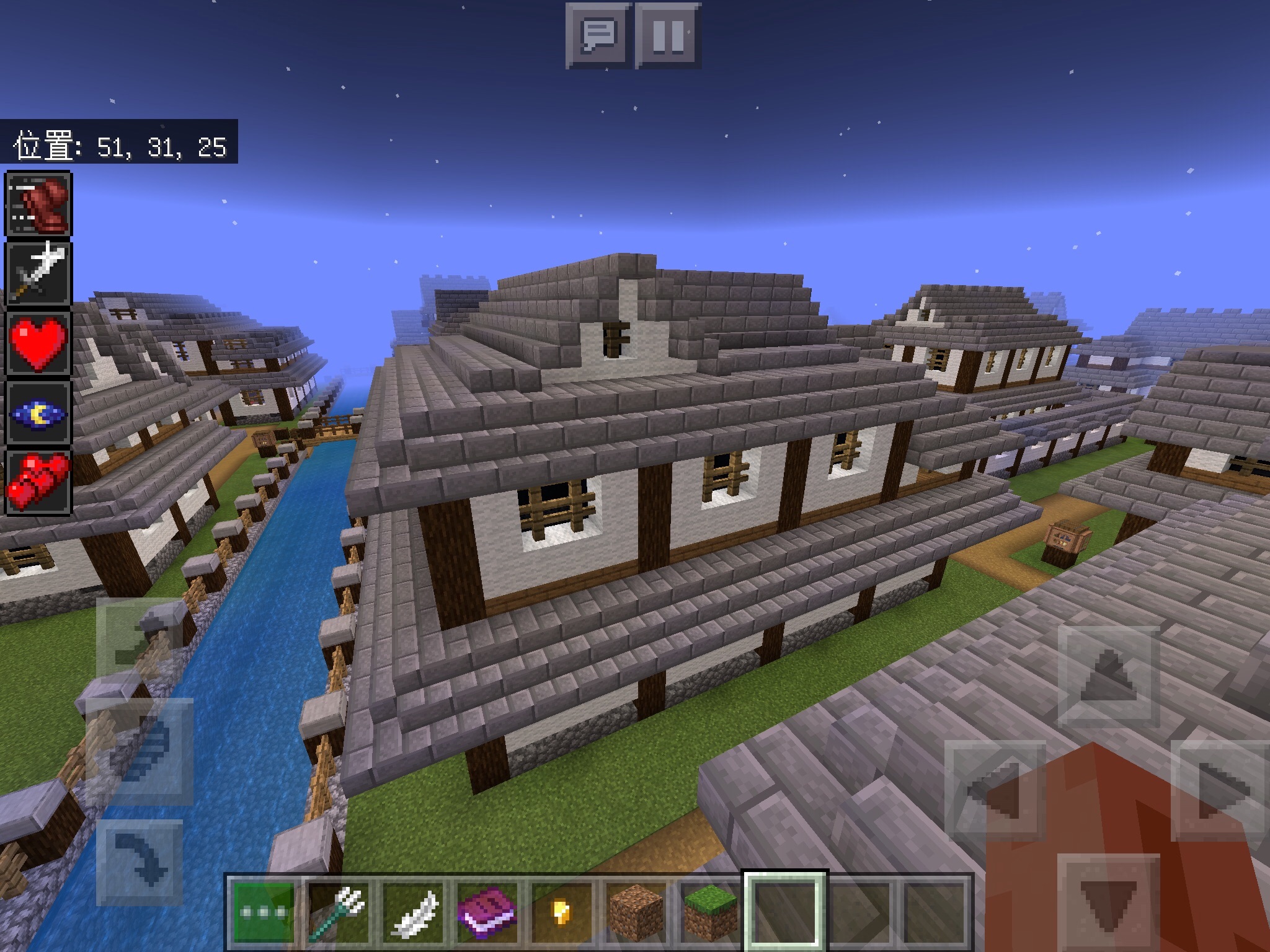 脱 雑魚建築 10 開いた口が塞がらない程のスケールのデカさ マイクラだとは思えないレベルの造形に感動 鉱石物語 凡人ゲーマーのマイクラ 総合ブログ