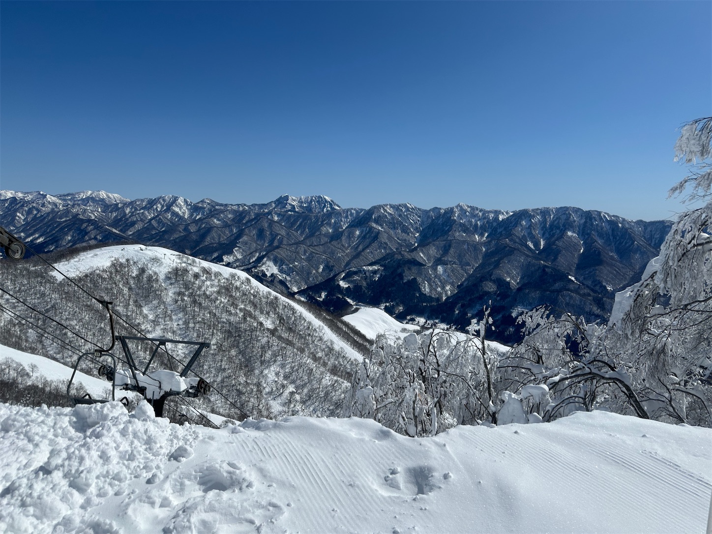 本日は快晴なり はくのりコルチナ8 - 凡人スキーヤーの凡人日記