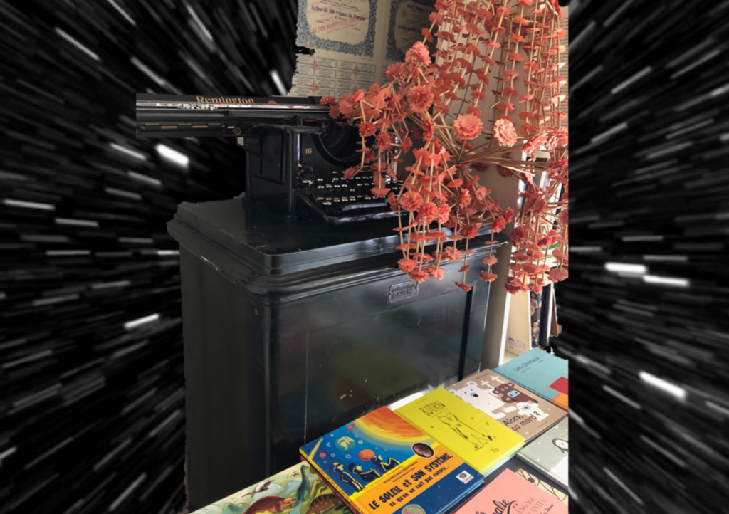 タイプライターの写真