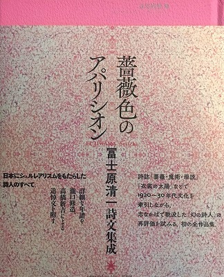 冨士原清一 薔薇色のアパリシオン 冨士原清一詩文集成 - bookface's diary