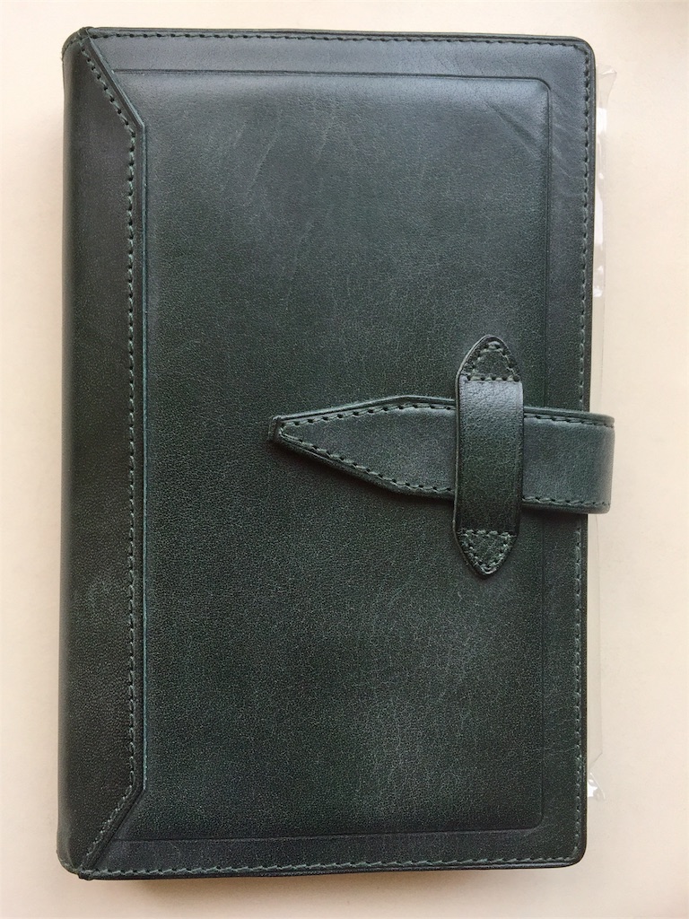 ロロマクラシック グリーン バイブルサイズ ダヴィンチ手帳、ロロマ