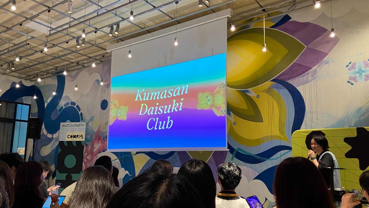 Kumasan Daisuki ClubがDJをしている様子