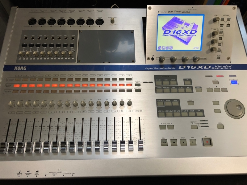 配信機器・PA機器・レコーディング機器 KORG D16XD KORG D16XDのシステムを（2018年の今になって）アップデートする
