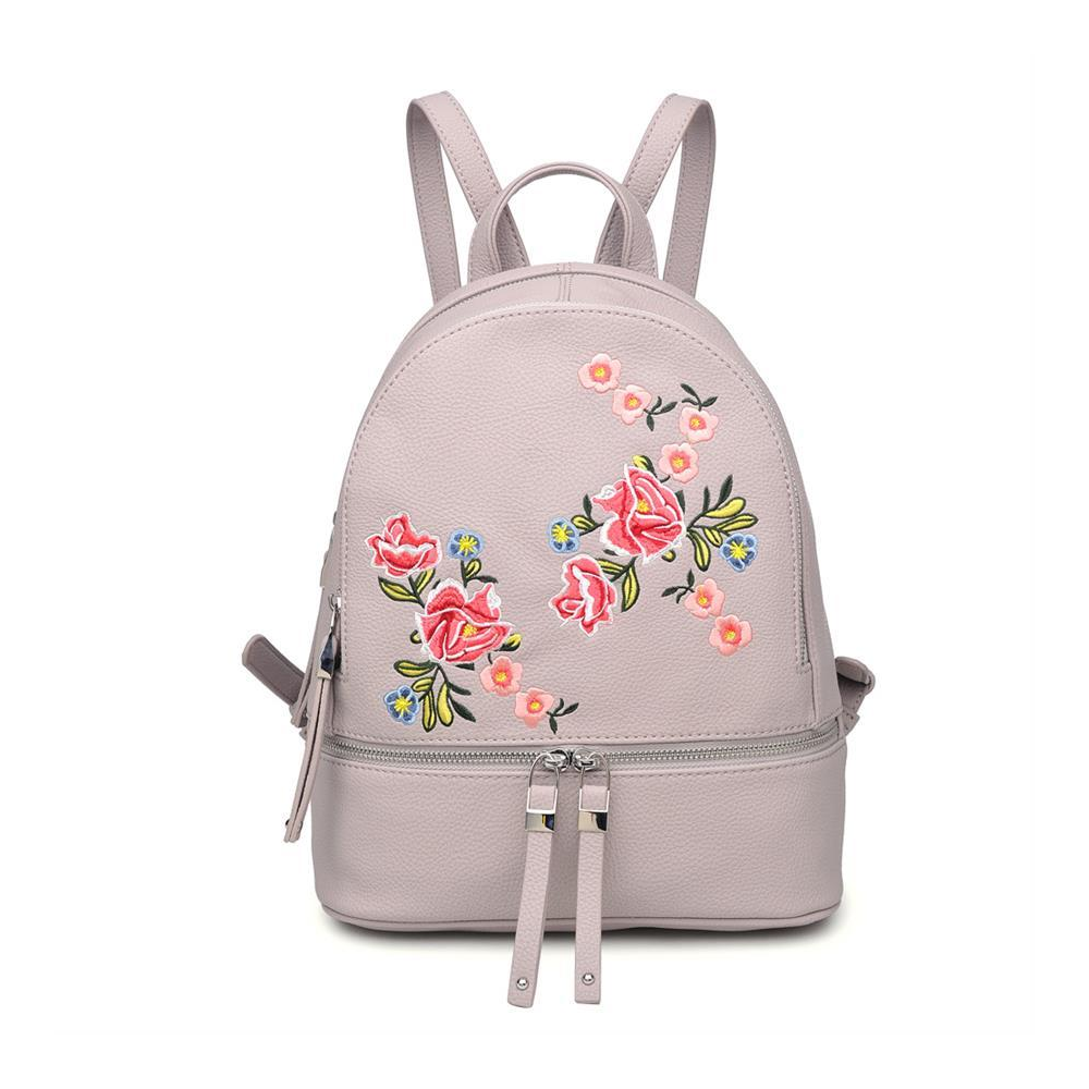 Rose vegan leather backpack