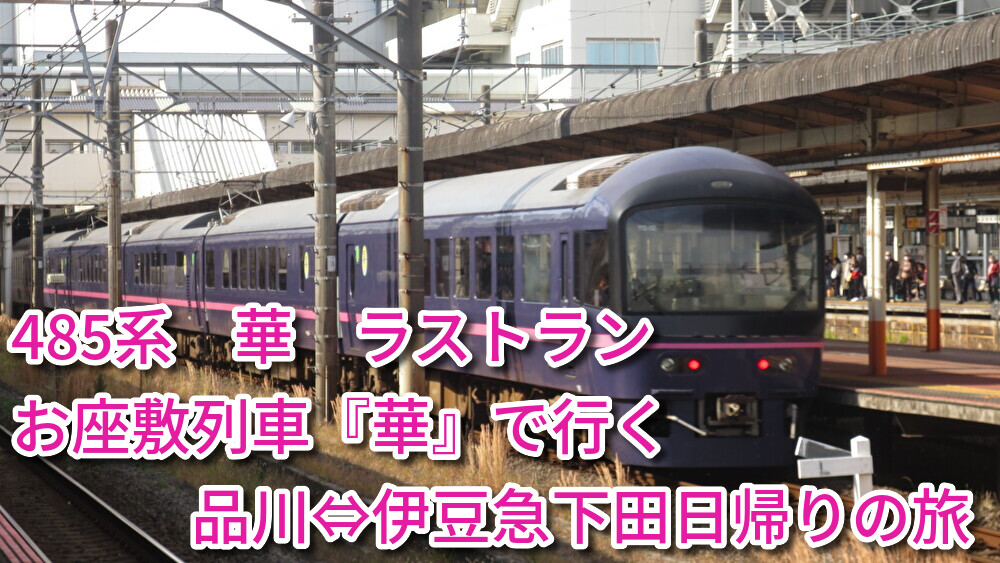 JR東ジョイフルトレイン485系 「華」ラストラン - ボスネコの交通ブログ