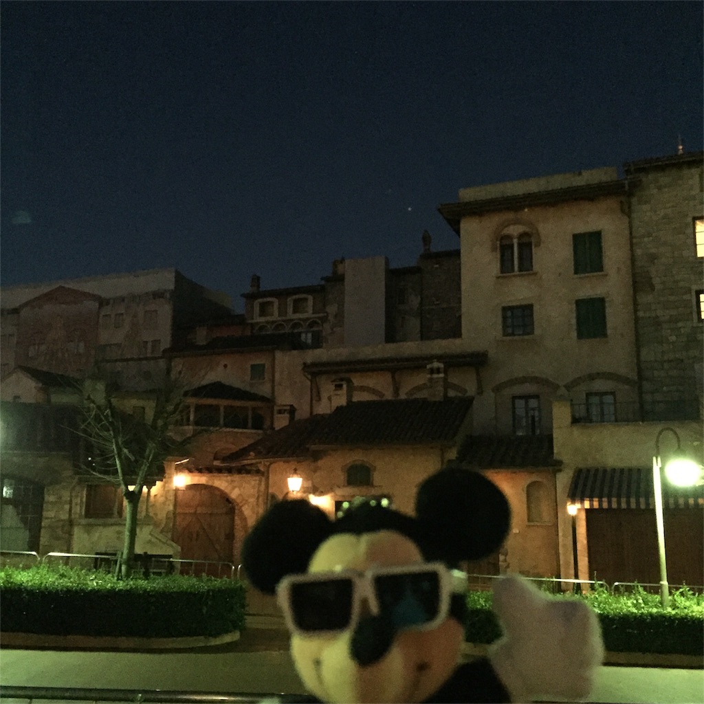 ディズニーシー 久しぶりのディズニーシー 18 45追記 ぼっちです