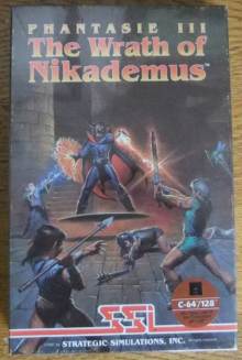 $冒険空間-C64版Phantasie3パッケージ表