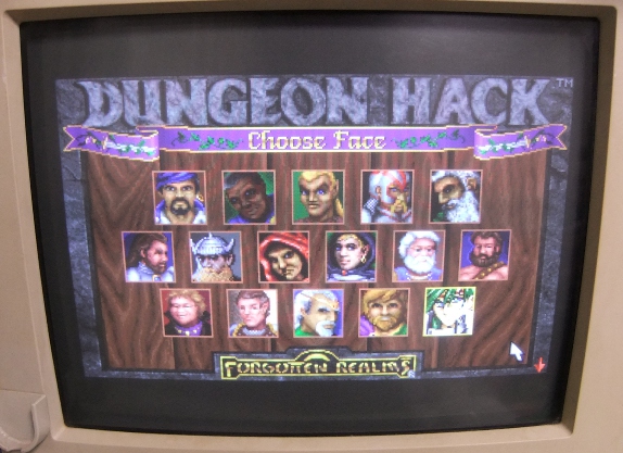 PC-9821 Dungeon Hack（ダンジョンハック）の紹介 - 冒険空間