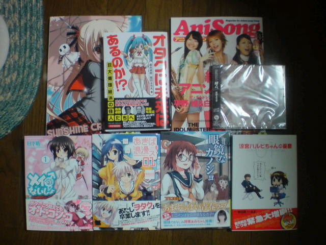 今日の散財