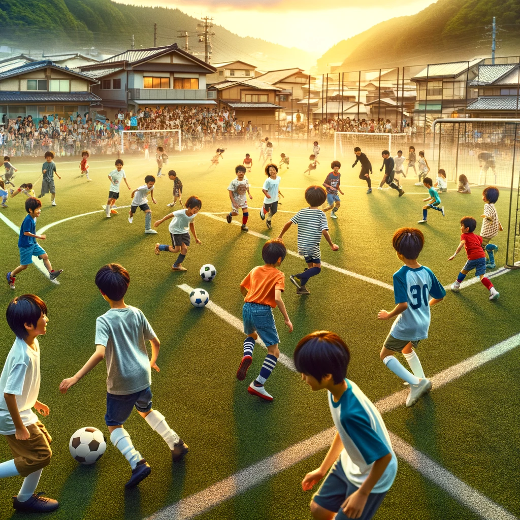 サッカーイベントへの参加
