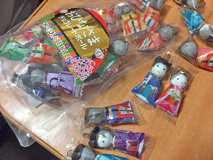 お雛様のお菓子
