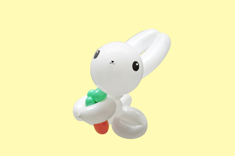 バルーンアートのうさぎ