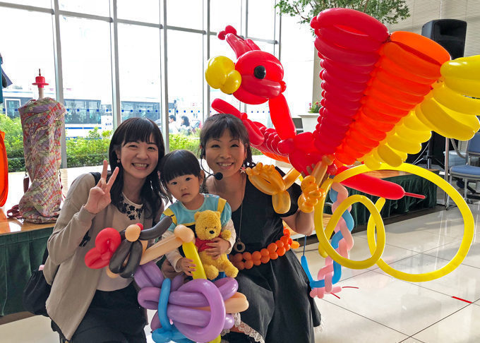 バルーンパフォーマーみずきのバルーンアートパフォーマンス