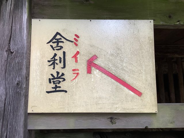 ミイラの看板