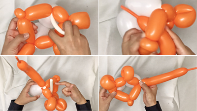 バルーンアートの作り方〜ハムスター編Part.1 - にじいろふうせん