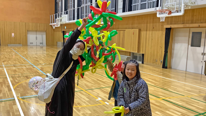 バルーンアートの体験教室