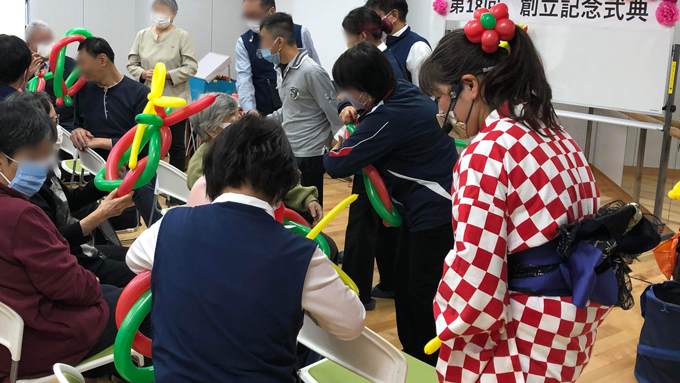 バルーンアート体験教室