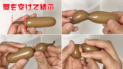 バルーンアートのお雛様