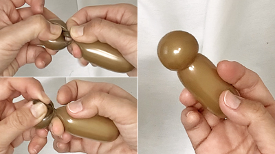 バルーンアートのお雛様