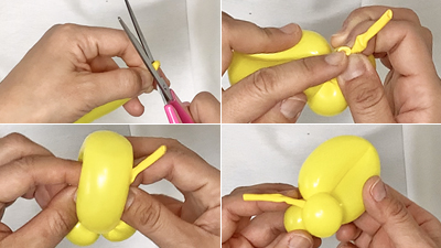 バルーンアートのお雛様