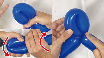 バルーンアートのお雛様