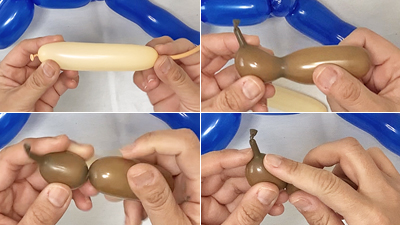 バルーンアートのお雛様