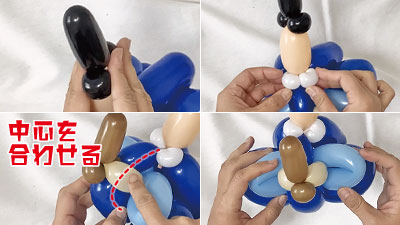 バルーンアートのお雛様 バルーンアートのお雛様