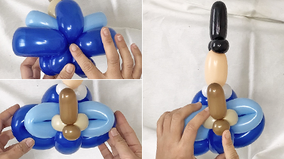 バルーンアートのお雛様 バルーンアートのお雛様