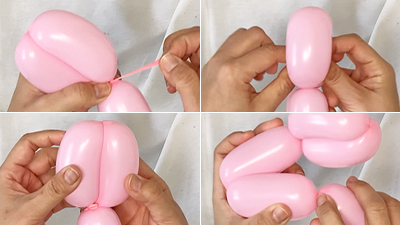 バルーンアートの桜 バルーンアートの桜