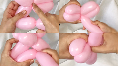 バルーンアートの桜 バルーンアートの桜