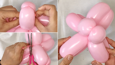 バルーンアートの桜 バルーンアートの桜