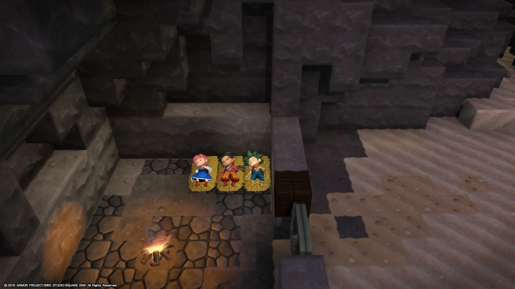 ドラゴンクエストビルダーズ2わらベッド