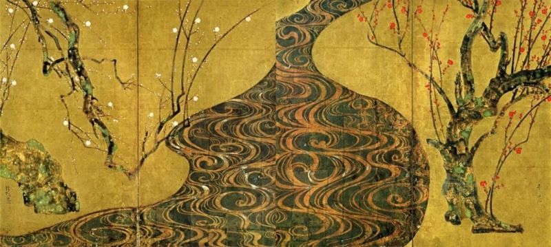 極上美の饗宴 シリーズ琳派・華麗なる革命（2）黒い水流の謎〜尾形