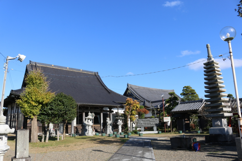 打越光隆が龍源寺開基にあたり和尚を招聘した長国寺（茨城県潮来市）